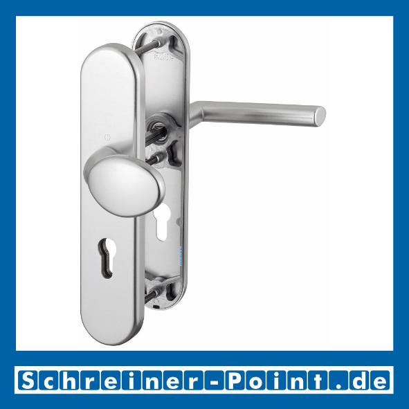 Schutzbeschlag Hoppe Stockholm Aluminium F1 Natur 76G/3331/3440/1140 ES1 (SK2), 3337311, 3337274